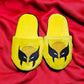 Pantuflas Color Amarillo Tematicas de Heroe Mutante WV