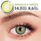 Lentes De Contacto Verde Degradado Himalaya Green Pupilentes