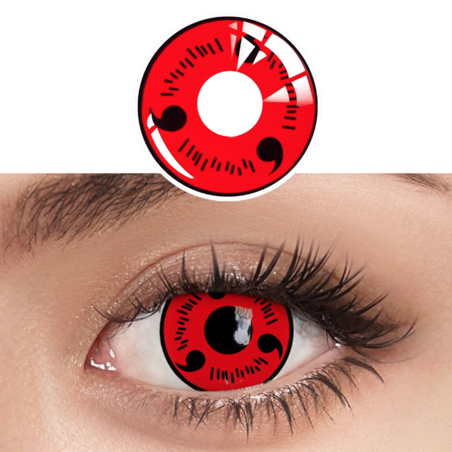Lentes de contacto shop sharingan sasuke