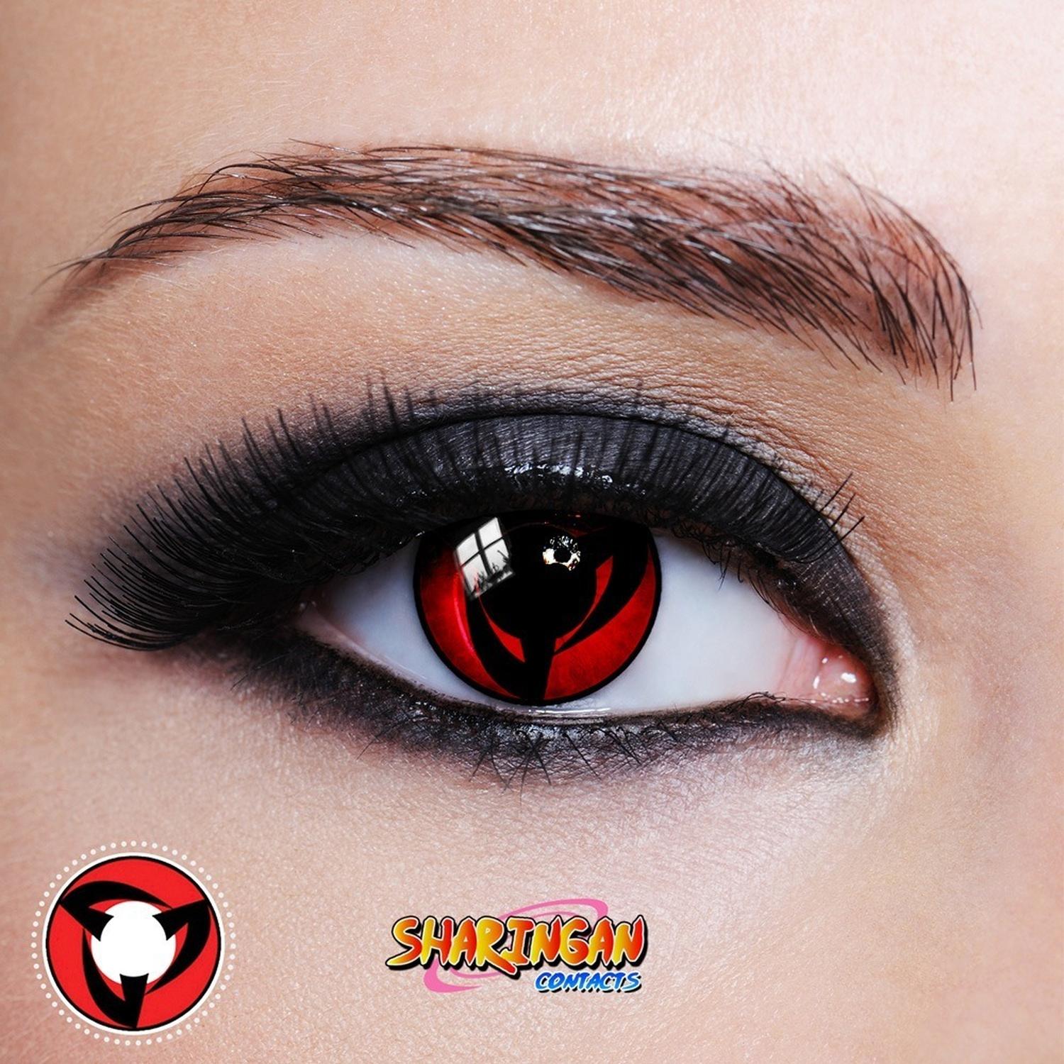 Pupilentes negro con outlet rojo