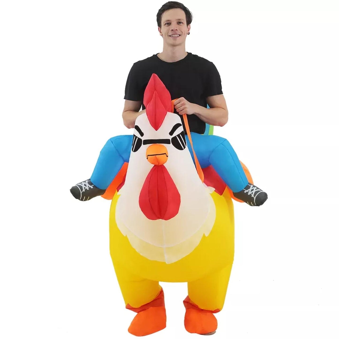 Botarga Inflable de Gallina Cool para Adulto