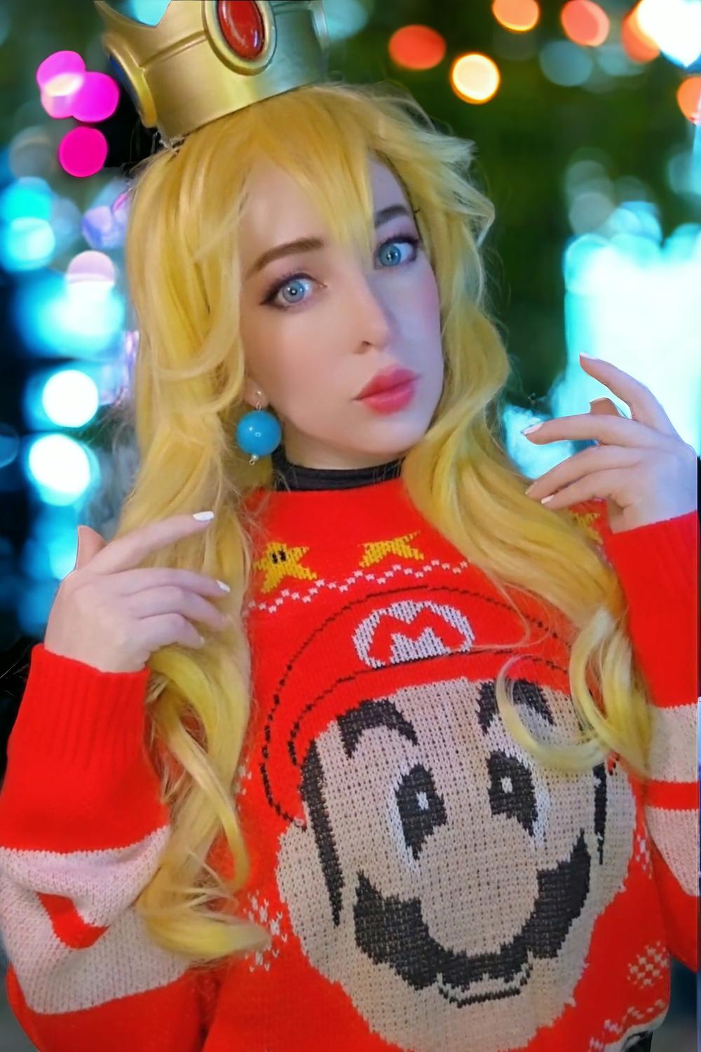 Sueter navideño mario discount bros