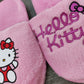 Pantuflas de Hello Kitty Rosa Pastel para Adulto