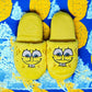 Pantuflas Color Amarillo de Bob Esponja Caricaturas