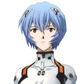 Peluca Azul Claro Rei Ayanami Evangelion Cosplay