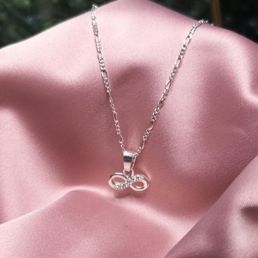 Collares de Infinito con Zirconias Plata 925