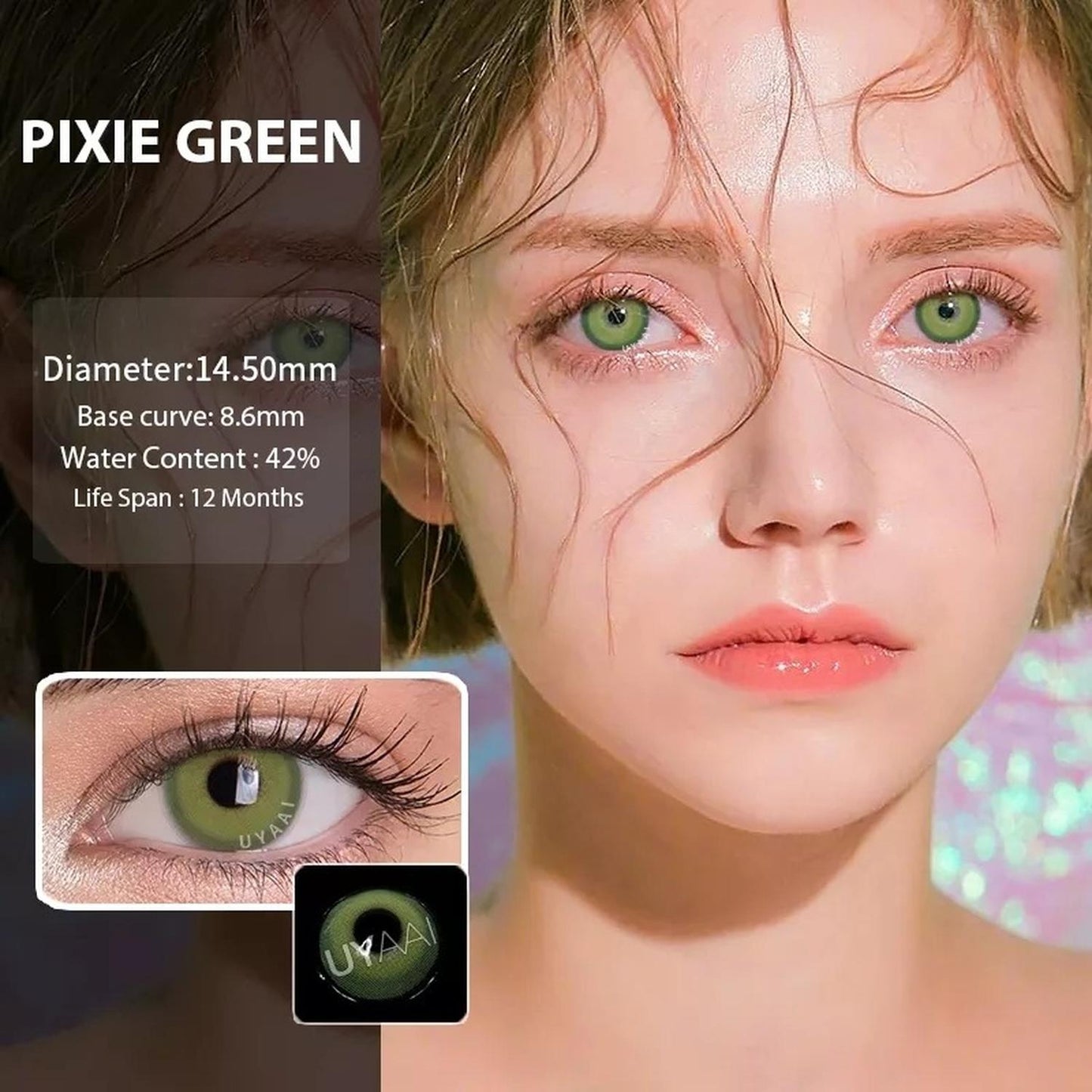 Lentes De Contacto Pixie Bio Essence Varios Colores 1 Año