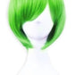 Peluca Verde Limon Corta Sintetica Para Cosplay