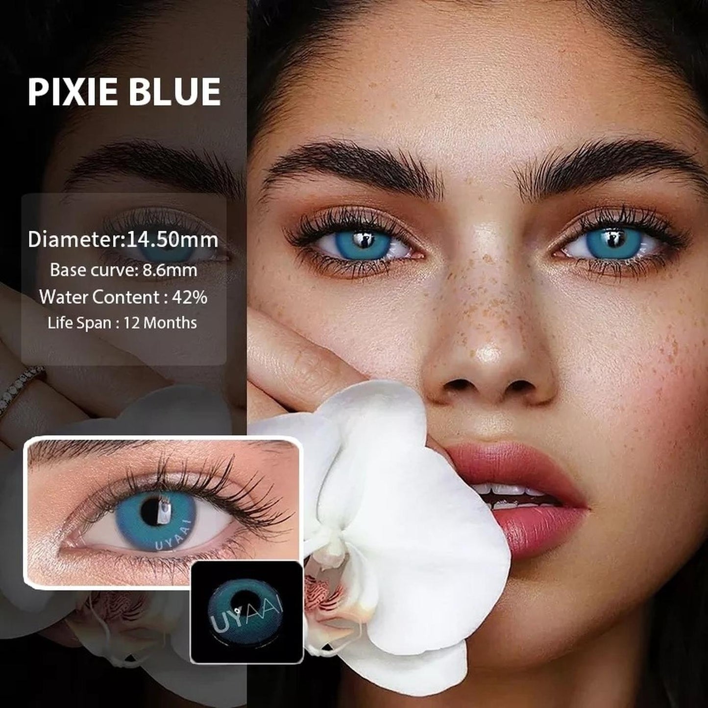 Lentes De Contacto Pixie Bio Essence Varios Colores 1 Año