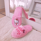 Pantuflas de Hello Kitty Rosa Pastel para Adulto