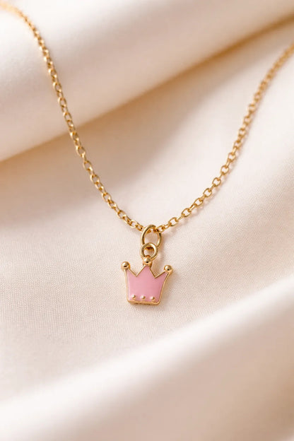 Collar Esmaltado - Love Pink Varios Modelos