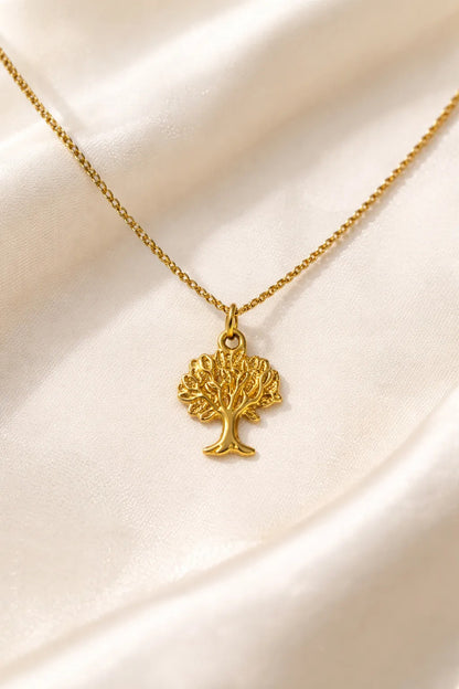 Collar Dorado - Árbol de Vida