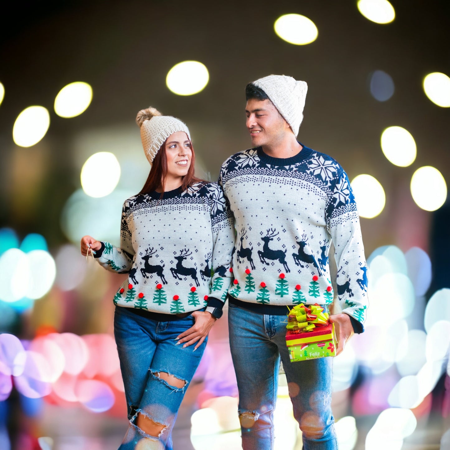 Sueter Navideño Ugly Sweater Tejido Varios Modelos