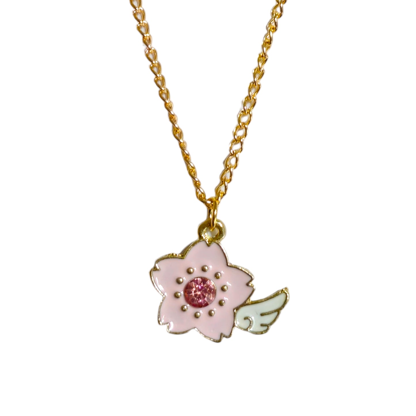 Collar Esmaltado - Flor de Cerezo Sakura