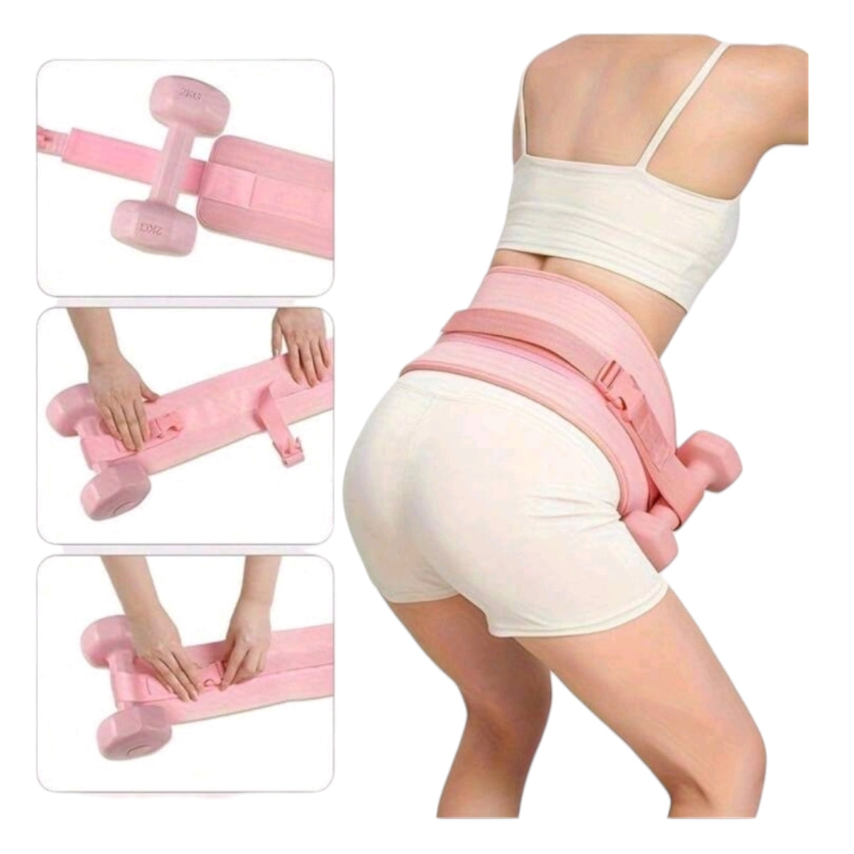 1pz Accesorios Gym Resistencia Peso Funcional Puentes y Abdomen