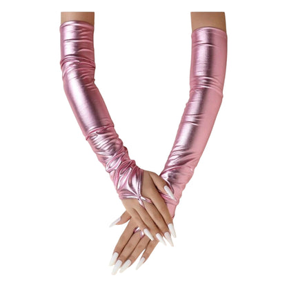 Guantes Largos para Disfraz Varios Colores