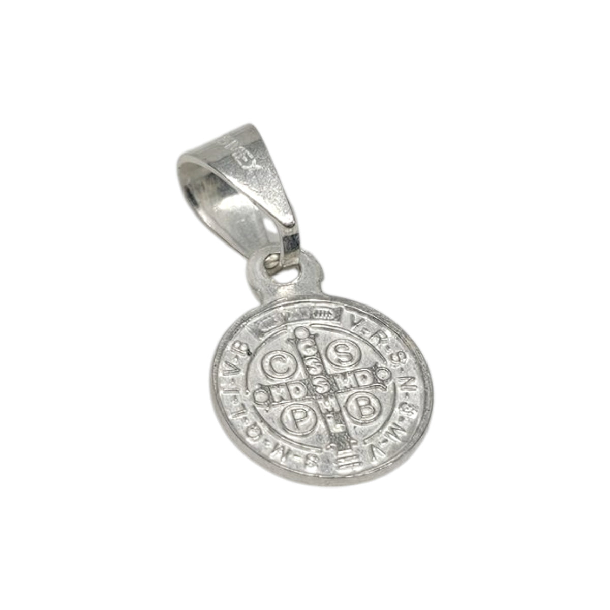 Collar de Plata 925 Cadena y Medalla de Santos Religiosos