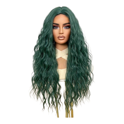 Peluca Verde Aqua Turquesa Oscuro Sailor Neptune