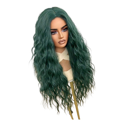 Peluca Verde Aqua Turquesa Oscuro Sailor Neptune