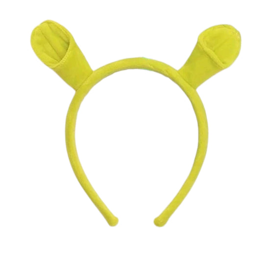 Diadema Orejas de Shrek Color Verde Para Disfraces