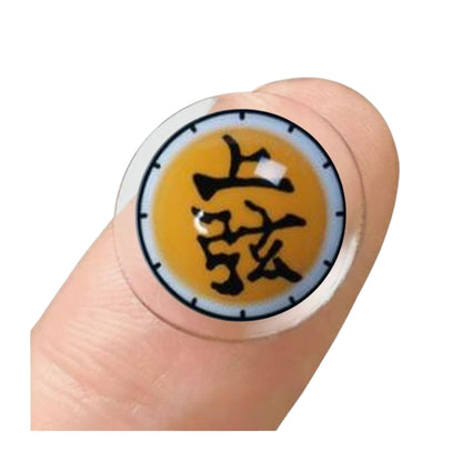 Pupilentes para Disfraz Naranja Demon Slayer Akaza  Cosplay