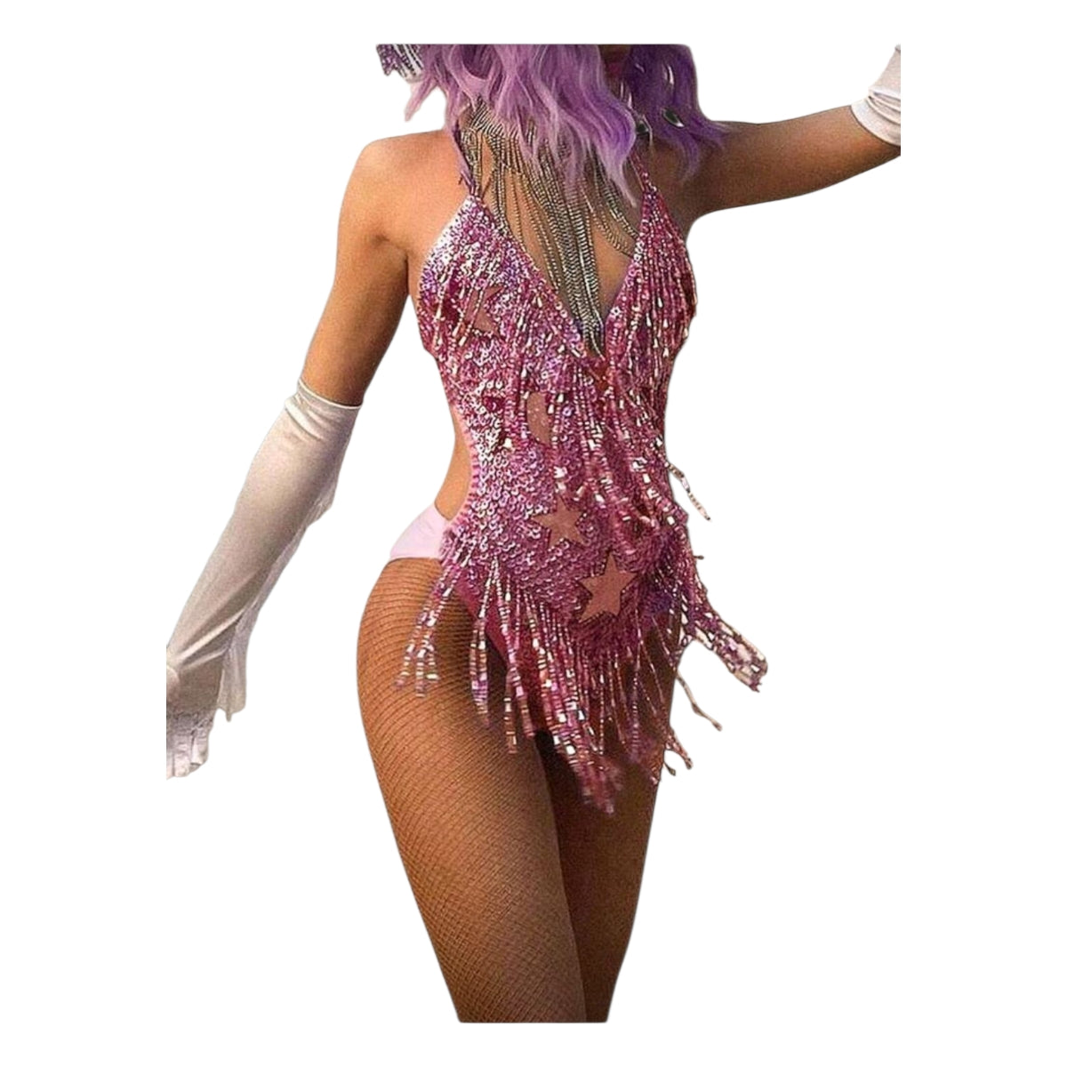 Body Brillante con Lentejuelas Sparkly