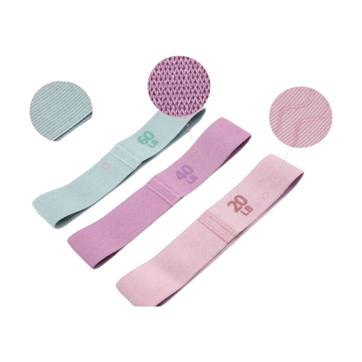 Kit de Bandas de Resistencia para Ejercicio Accesorios Gym