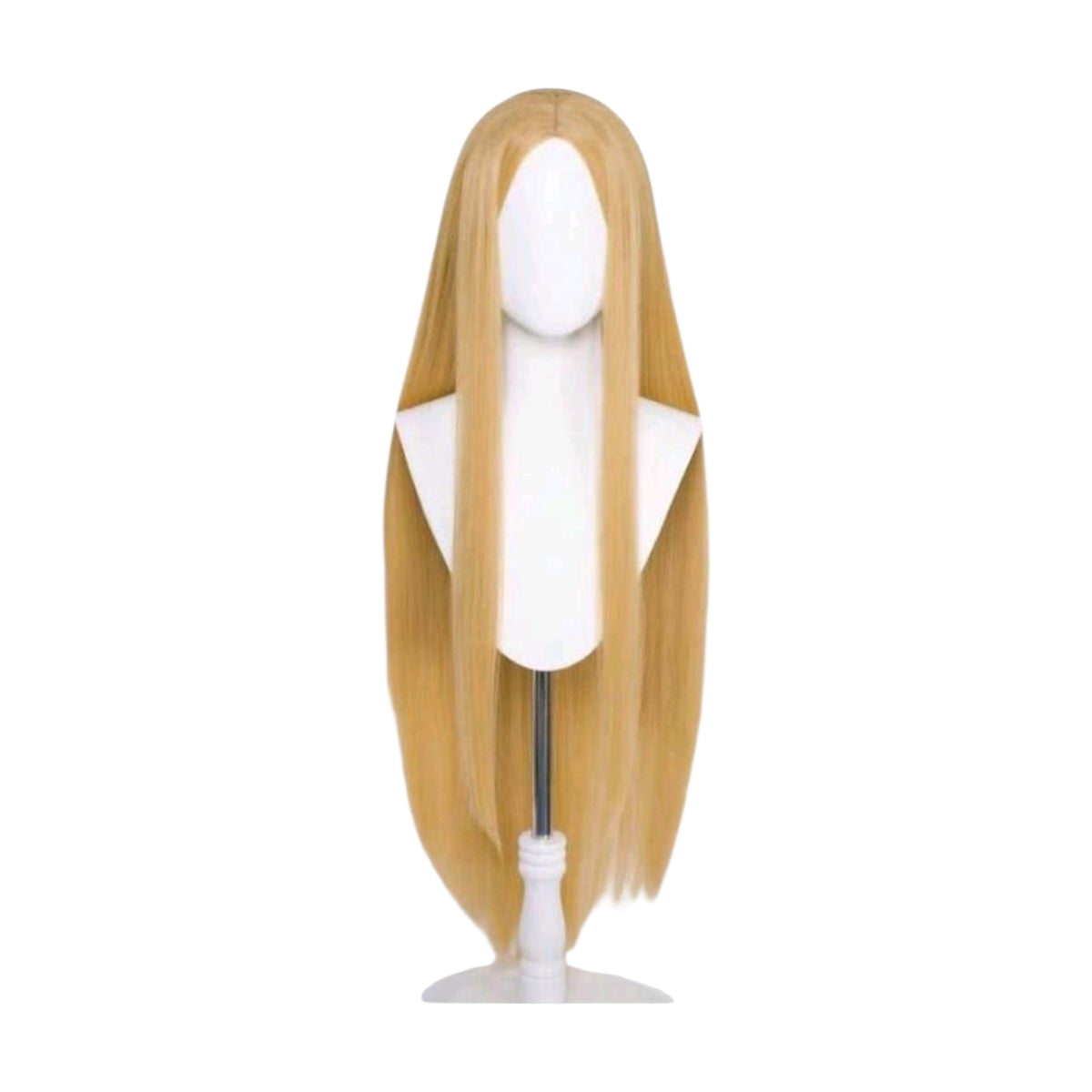 Peluca Dorado Lisa Larga sin Fleco SFL