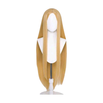 Peluca Dorado Lisa Larga sin Fleco SFL