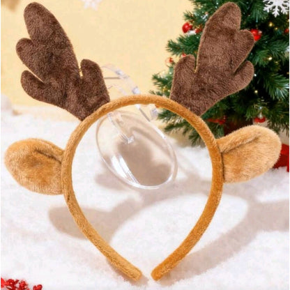 Diadema Orejas de Reno Estilo Navideño #2