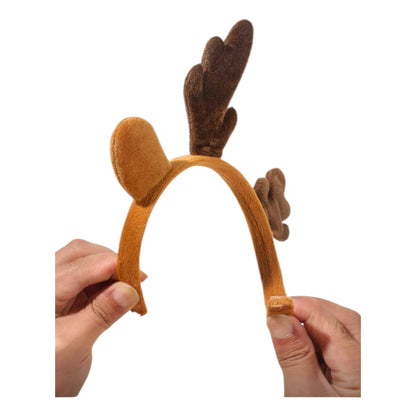 Diadema Orejas de Reno Estilo Navideño #2
