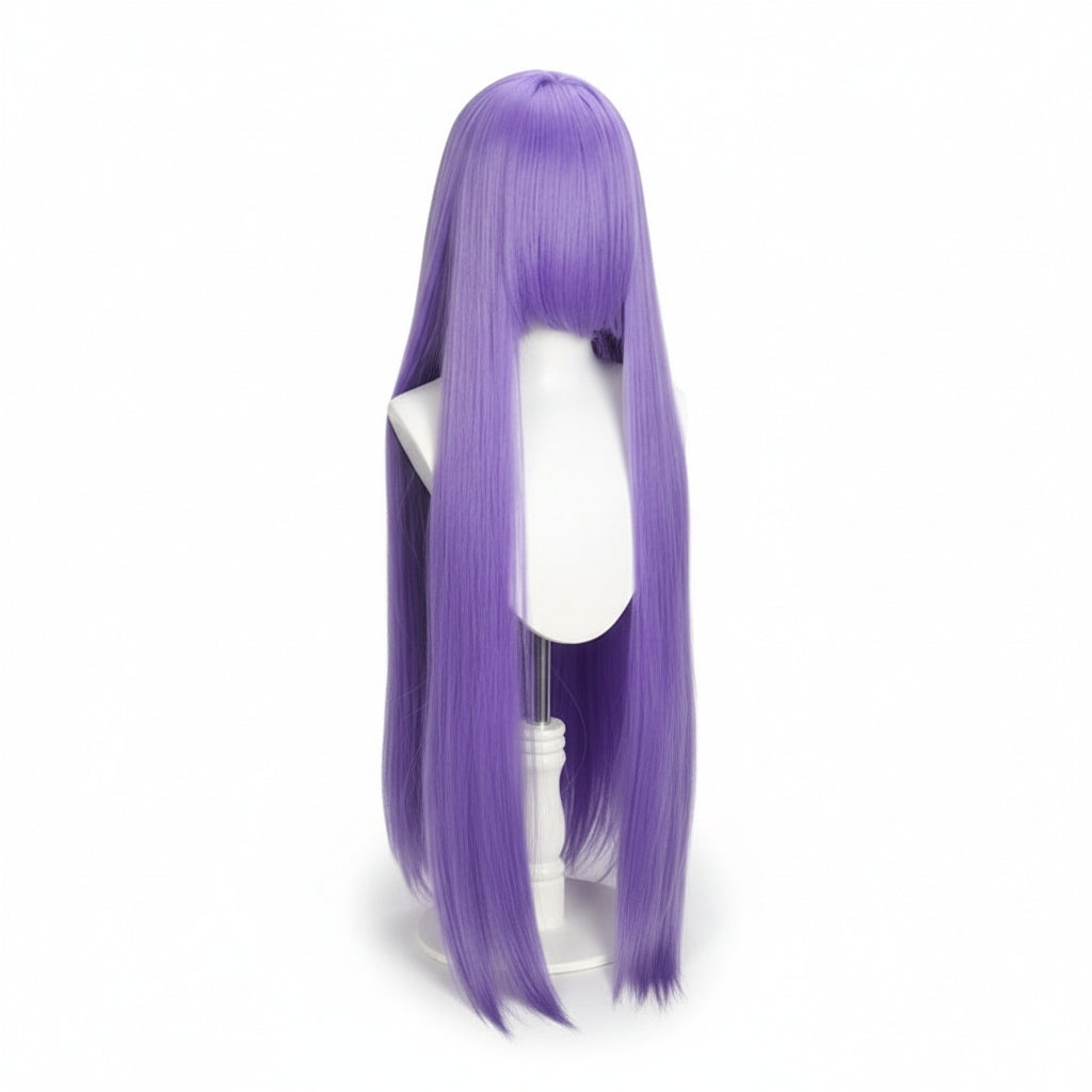Peluca Morado Uva Larga Sintetica Lisa 100 cm L.61