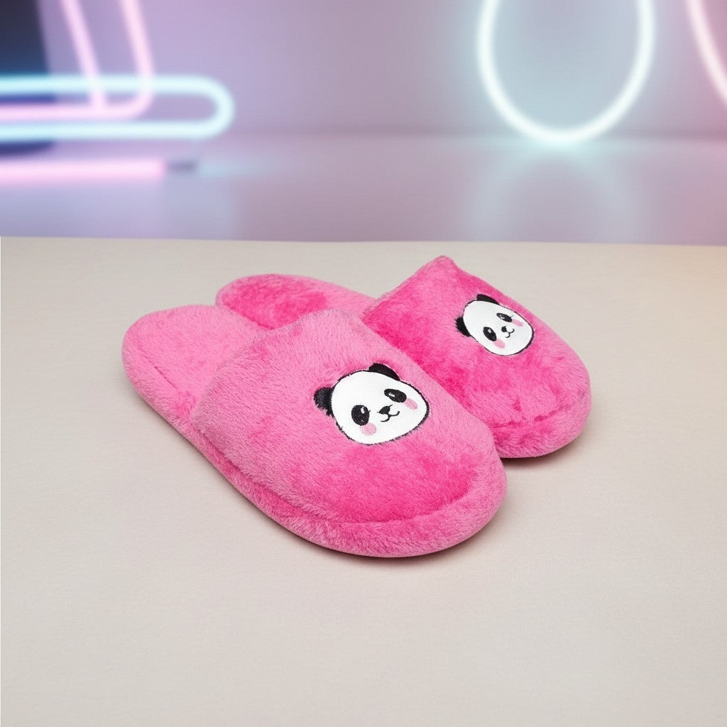 Pantuflas de Peluche Oso Panda