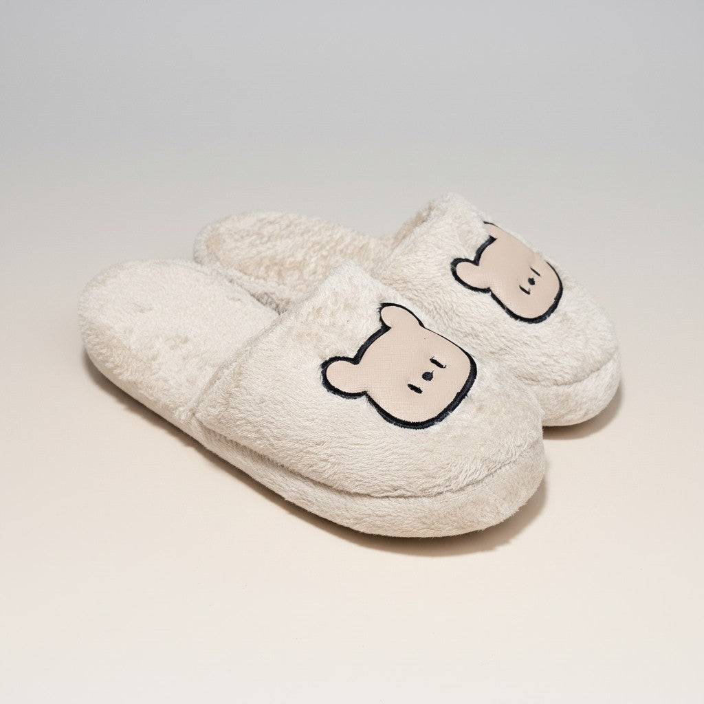 Pantuflas de Peluche Osito