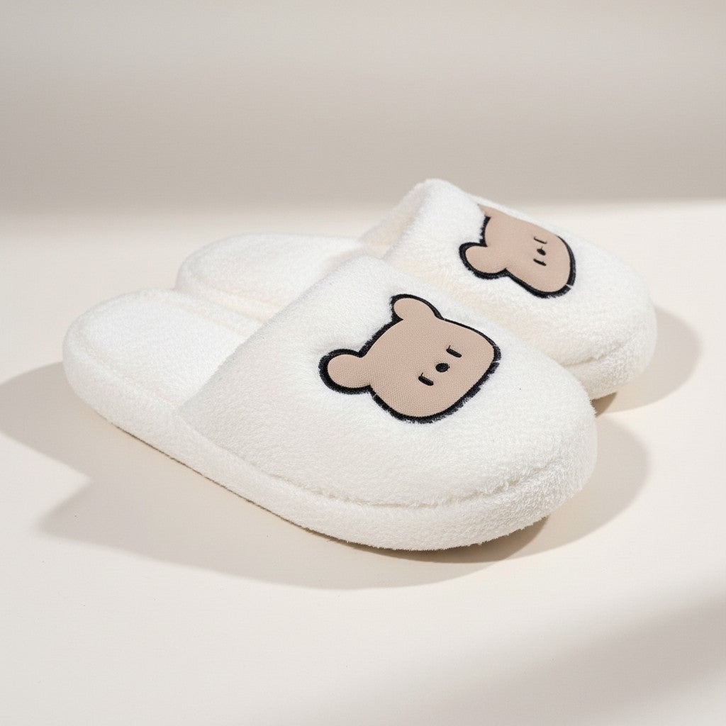 Pantuflas de Peluche Osito