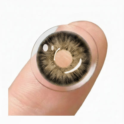 Pupilentes para Disfraz Cafe Claro tono Miel Hazel uso Casual