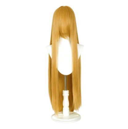 Peluca Oro Cobrizo Larga Sintética Lisa L.16