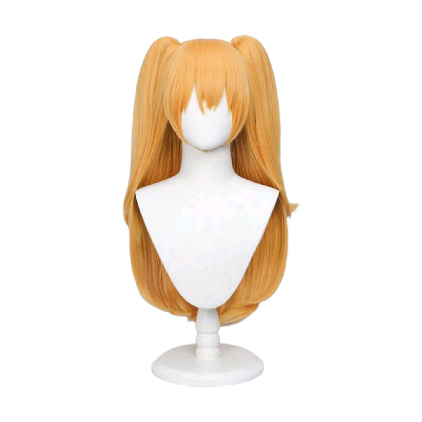 Peluca Naranja Larga con Pinzas Ririsa Amano Cosplay