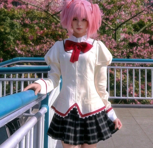 Uniforme Magica Madoka Anime y Cosplay Magical Girl
