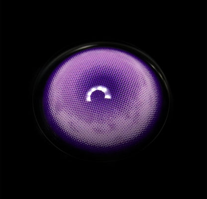 Pupilentes Morado Paradisse para Disfraz y Cosplay