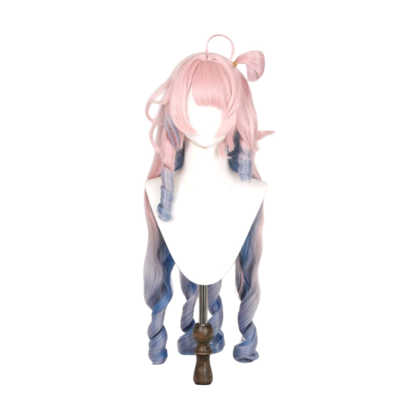Peluca Rosa y Azul Cosplay Denia Wuthering Waves