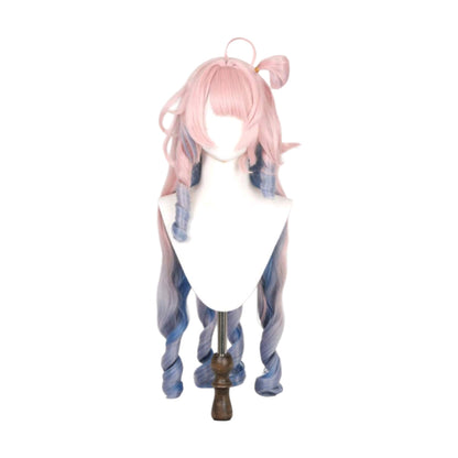Peluca Rosa y Azul Cosplay Denia Wuthering Waves