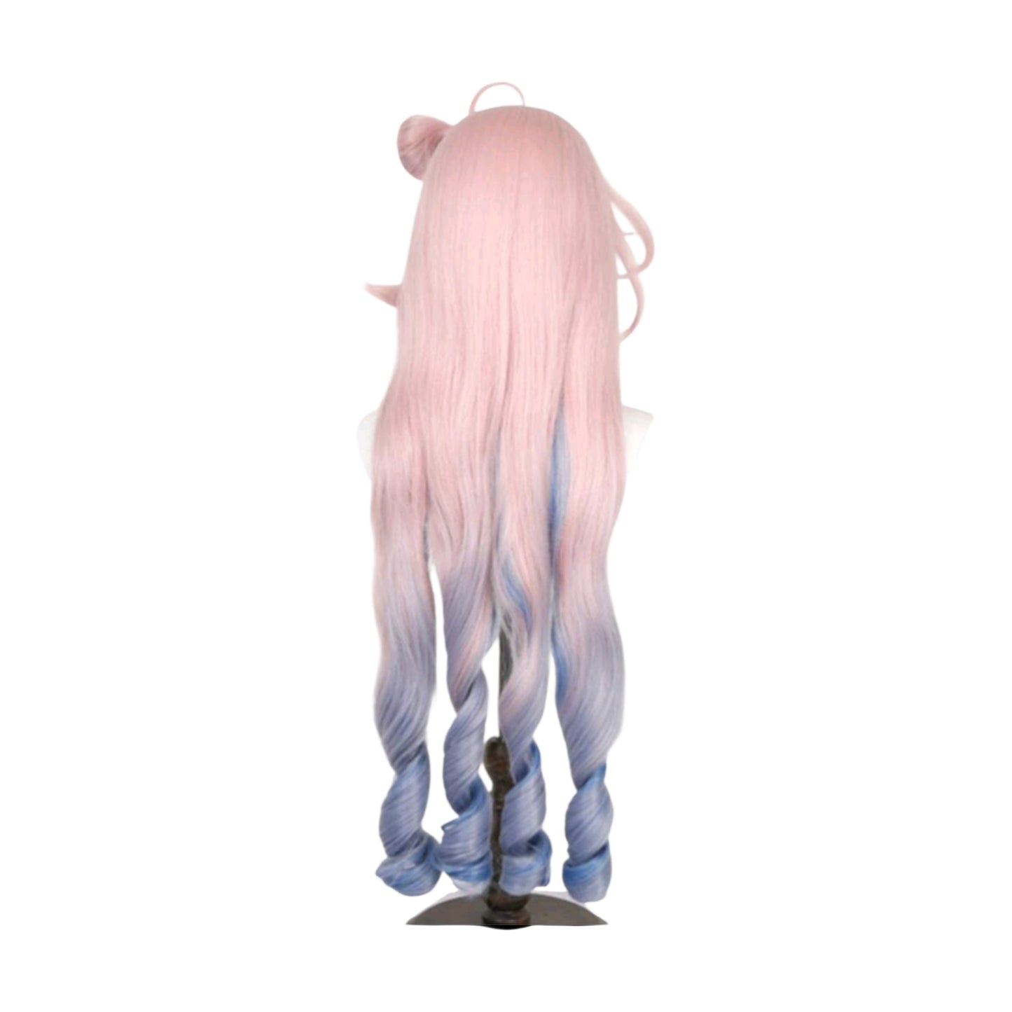 Peluca Rosa y Azul Cosplay Denia Wuthering Waves