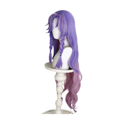 Peluca Morado y Rosa Cosplay Arke Honor of Kings Butterfly Dance