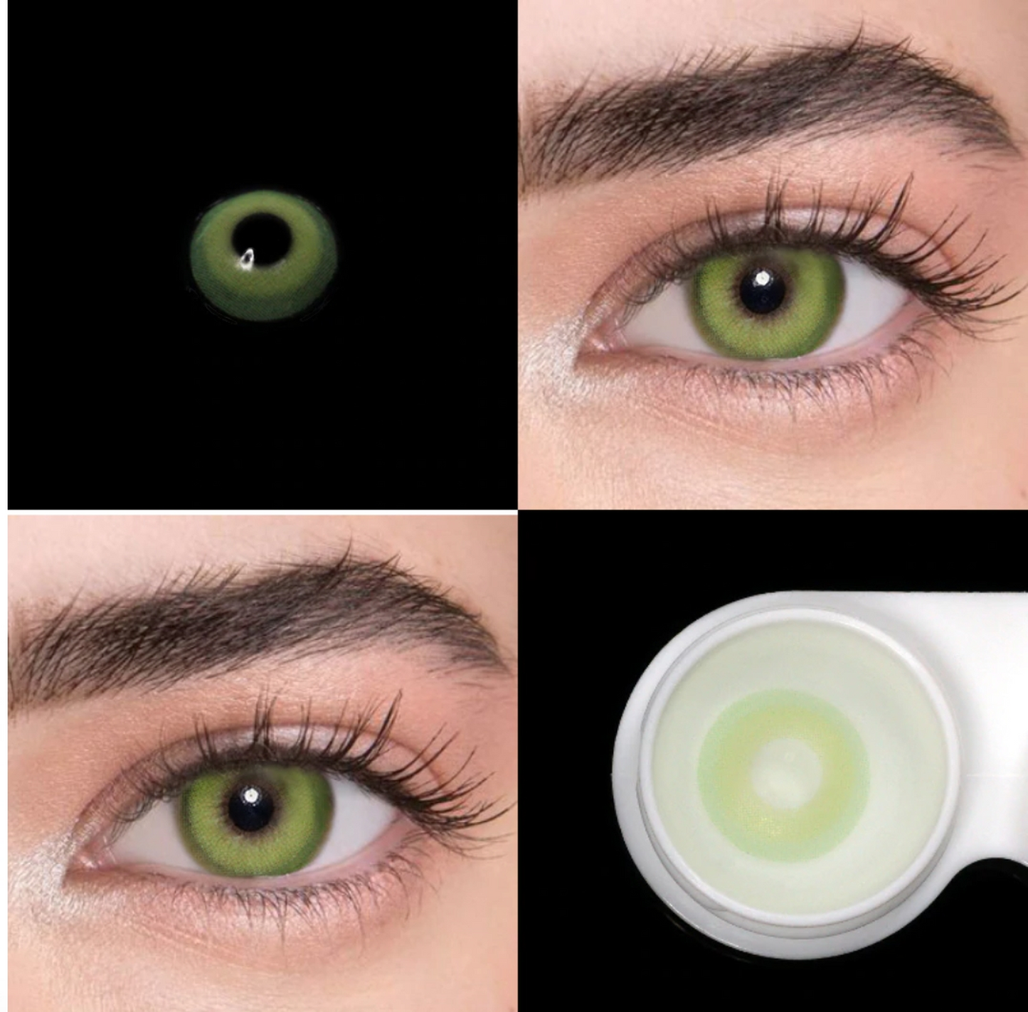 Lentes de Contacto Verde PIXIE Green Pupilentes Cosplay