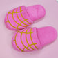 Pantuflas de Concha Rosa de Pan Pantuconchas Sabor Fresa