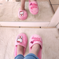 Pantuflas de Hello Kitty Rosa Pastel para Adulto