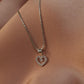 Collar de Corazón "Shiny Heart" Plata 925