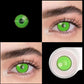 Lentes de Contacto Verde Limon Brillante Pupilentes para Cosplay