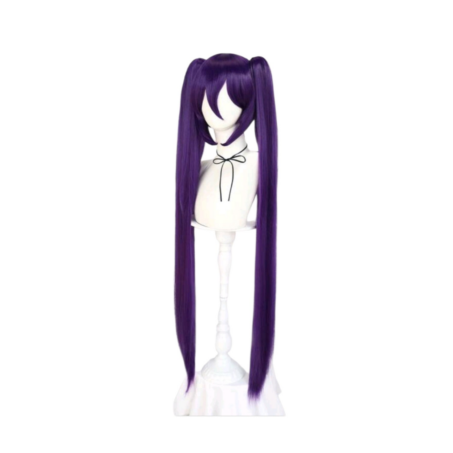 Peluca COLETAS Morado Violeta de Clip Largas Cosplay